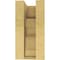 Ekena Millwork 5"W x 5"D x 10"H Wide Highland Rough Cedar Woodgrain TimberThane Corbel, Primed Tan CORUR05X05X10HLDRCPR - alternate 2